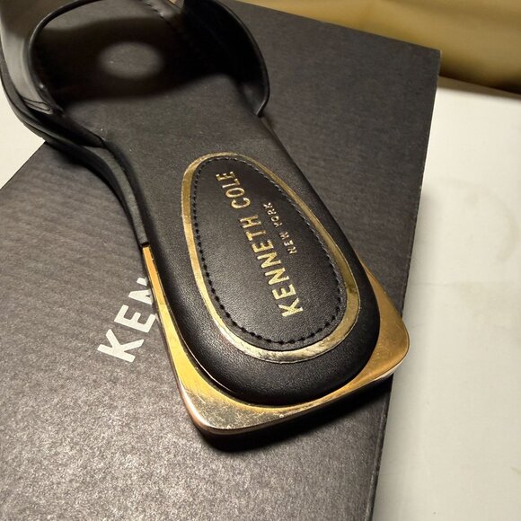 Kenneth Cole New York Asher Women's Dress Sandals Black Size 5 NEW - Picture 5 of 9